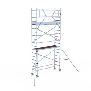 Euroscaffold Rolsteiger Original 75x250 6,2m werkhoogte carbon vloer Rolsteiger Original 75x250 6,2m werkhoogte carbon vloer