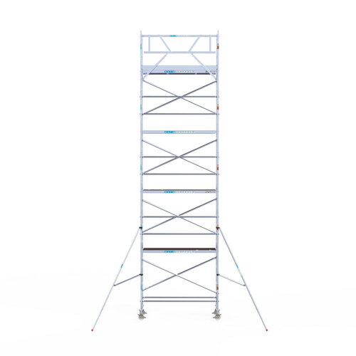 Rolsteiger Original 75x250 10,2m werkhoogte carbon vloer Euroscaffold Rolsteiger Original 75x250 10,2m werkhoogte carbon vloer
