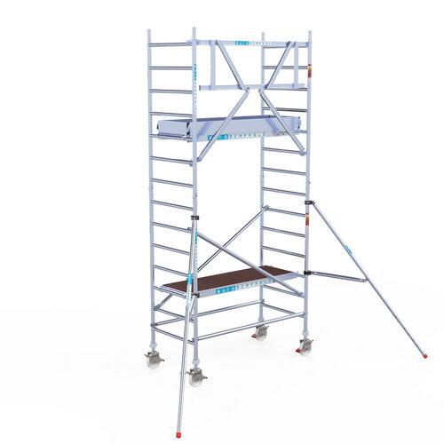 Rolsteiger Original 90x190 5,2m werkhoogte carbon vloer Euroscaffold Rolsteiger Original 90x190 5,2m werkhoogte carbon vloer