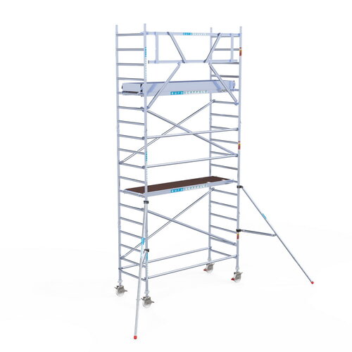 Rolsteiger Original 90x250 6,2m werkhoogte carbon vloer Euroscaffold Rolsteiger Original 90x250 6,2m werkhoogte carbon vloer