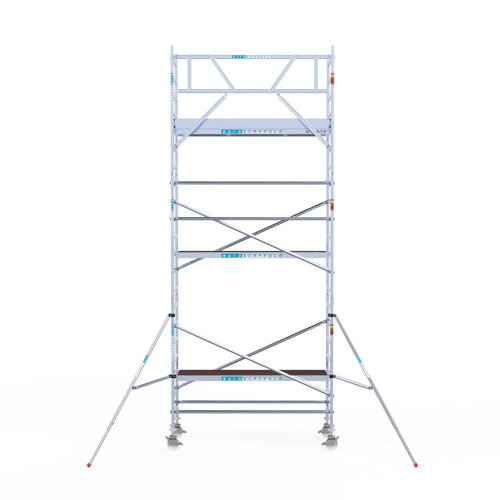 Rolsteiger Original 90x250 7,2m werkhoogte carbon vloer Euroscaffold Rolsteiger Original 90x250 7,2m werkhoogte carbon vloer