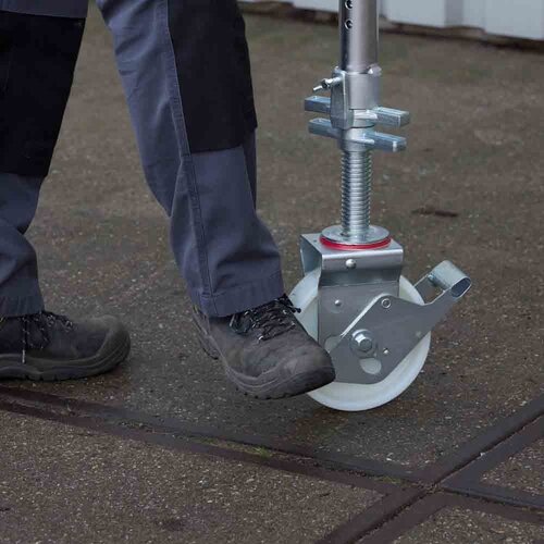 Rolsteiger Original 90x305 8,2m werkhoogte carbon vloer Euroscaffold Rolsteiger Original 90x305 8,2m werkhoogte carbon vloer