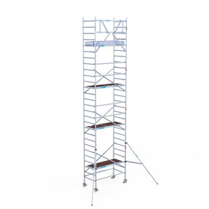 Euroscaffold Rolsteiger Original 90x190 9,2m werkhoogte carbon vloer Rolsteiger Original 90x190 9,2m werkhoogte carbon vloer