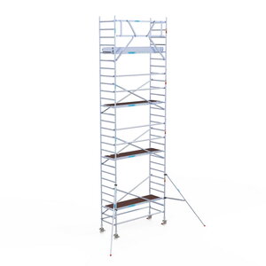 Euroscaffold Rolsteiger Original 90x250 9,2m werkhoogte carbon vloer Rolsteiger Original 90x250 9,2m werkhoogte carbon vloer