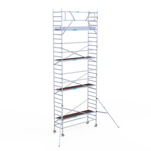 Euroscaffold Rolsteiger Original 90x305 9,2m werkhoogte carbon vloer Rolsteiger Original 90x305 9,2m werkhoogte carbon vloer