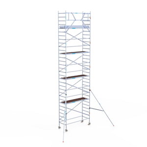 Euroscaffold Rolsteiger Original 90x250 10,2m werkhoogte carbon vloer Rolsteiger Original 90x250 10,2m werkhoogte carbon vloer