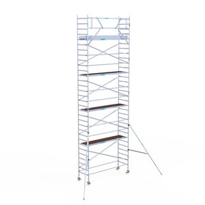 Euroscaffold Rolsteiger Original 90x305 10,2m werkhoogte carbon vloer Rolsteiger Original 90x305 10,2m werkhoogte carbon vloer