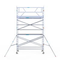 Euroscaffold Rolsteiger Original 135x305 6,2m werkhoogte carbon vloer Euroscaffold Rolsteiger Original 135x305 6,2m werkhoogte carbon vloer