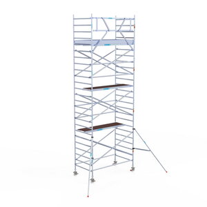 Euroscaffold Rolsteiger Original 135x250 8,2m werkhoogte carbon vloer Rolsteiger Original 135x250 8,2m werkhoogte carbon vloer
