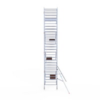 Euroscaffold Rolsteiger Original 135x190 9,2m werkhoogte carbon vloer