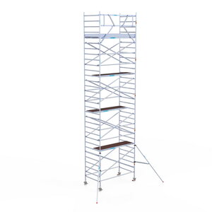 Euroscaffold Rolsteiger Original 135x250 10,2m werkhoogte carbon vloer Rolsteiger Original 135x250 10,2m werkhoogte carbon vloer
