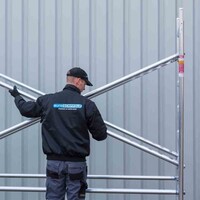 Euroscaffold Rolsteiger Original 135x250 11,2m werkhoogte carbon vloer