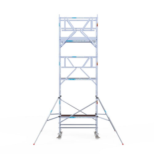 Rolsteiger Professional 90 x 190 x 7,2m werkhoogte + dubbelzijdige voorloopleuningen Euroscaffold Rolsteiger Professional 90 x 190 x 7,2m werkhoogte + dubbelzijdige voorloopleuningen