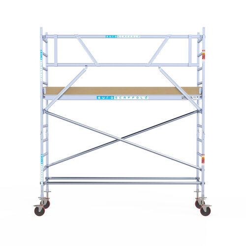 Basis rolsteiger 75 x 305 x 4,2m werkhoogte Euroscaffold Basis rolsteiger 75 x 305 x 4,2m werkhoogte