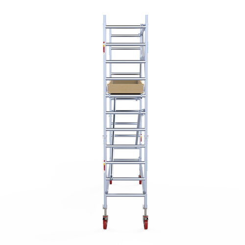 Basis rolsteiger 75 x 305 x 4,2m werkhoogte Euroscaffold Basis rolsteiger 75 x 305 x 4,2m werkhoogte