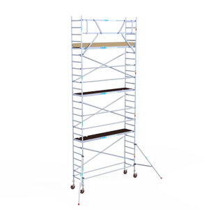 Euroscaffold Basis rolsteiger 75 x 305 x 8,2m werkhoogte Basis rolsteiger 75 x 305 x 8,2m werkhoogte