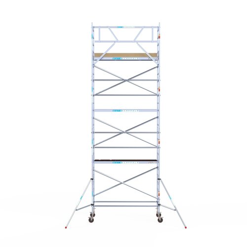ACTIE: Basis rolsteiger 90 x 250 x 8,2 m werkhoogte Euroscaffold ACTIE: Basis rolsteiger 90 x 250 x 8,2 m werkhoogte