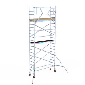 Euroscaffold Basis rolsteiger 75 x 250 x 7,2 meter werkhoogte Basis rolsteiger 75 x 250 x 7,2 meter werkhoogte