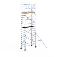 Euroscaffold Basis rolsteiger 90 x 190 x 7,2m werkhoogte