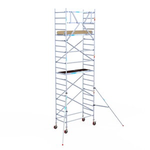 Euroscaffold Basis rolsteiger 90 x 190 x 7,2m werkhoogte Basis rolsteiger 90 x 190 x 7,2m werkhoogte