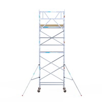 Euroscaffold Basis rolsteiger 90 x 190 x 7,2m werkhoogte