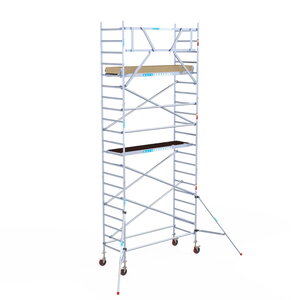 Euroscaffold Basis rolsteiger 90 x 250 x 7,2m werkhoogte Basis rolsteiger 90 x 250 x 7,2m werkhoogte