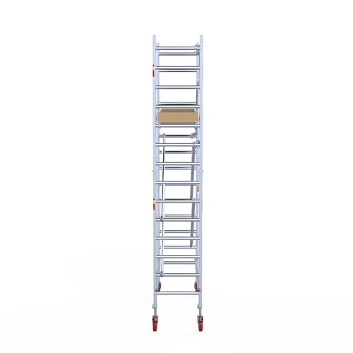 Basis rolsteiger 75 x 190 x 5,2m werkhoogte met lichtgewicht platform Euroscaffold Basis rolsteiger 75 x 190 x 5,2m werkhoogte met lichtgewicht platform