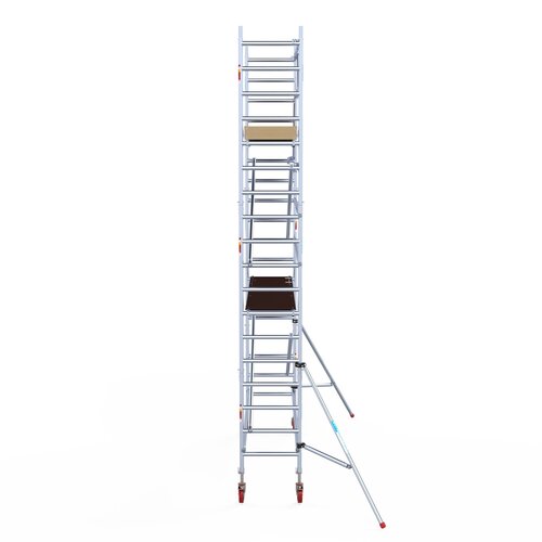 Euroscaffold Basis rolsteiger 75 x 305 x 6,2m werkhoogte met lichtgewicht platform