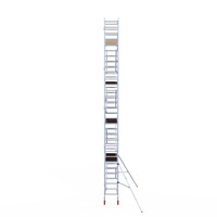 Euroscaffold Basis rolsteiger 75 x 190 x 10,2m werkhoogte met lichtgewicht platform