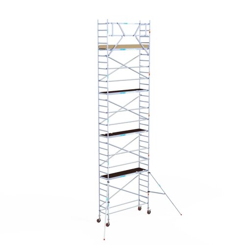 Basis rolsteiger 75 x 250 x 10,2m werkhoogte met lichtgewicht platform Euroscaffold Basis rolsteiger 75 x 250 x 10,2m werkhoogte met lichtgewicht platform