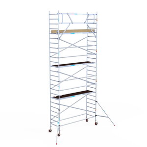 Euroscaffold Basis rolsteiger 90 x 305 x 8,2m werkhoogte met lichtgewicht platform Basis rolsteiger 90 x 305 x 8,2m werkhoogte met lichtgewicht platform
