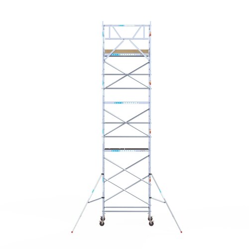 Basis rolsteiger 90 x 190 x 9,2m werkhoogte met lichtgewicht platform Euroscaffold Basis rolsteiger 90 x 190 x 9,2m werkhoogte met lichtgewicht platform