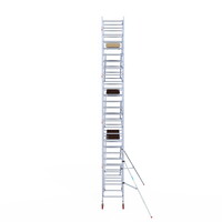 Euroscaffold Basis rolsteiger 90 x 250 x 9,2m werkhoogte met lichtgewicht platform Euroscaffold Basis rolsteiger 90 x 250 x 9,2m werkhoogte met lichtgewicht platform