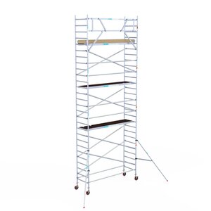 Euroscaffold Basis rolsteiger 90 x 305 x 9,2m werkhoogte met lichtgewicht platform Basis rolsteiger 90 x 305 x 9,2m werkhoogte met lichtgewicht platform