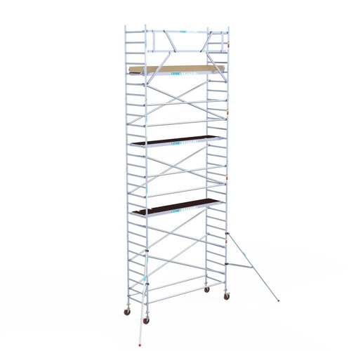 Basis rolsteiger 90 x 305 x 9,2m werkhoogte met lichtgewicht platform Euroscaffold Basis rolsteiger 90 x 305 x 9,2m werkhoogte met lichtgewicht platform