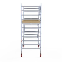 Euroscaffold Basis rolsteiger 135 x 250 x 4,2m werkhoogte met lichtgewicht platform