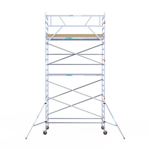 Basis rolsteiger 135 x 305 x 7,2m werkhoogte met lichtgewicht platform Euroscaffold Basis rolsteiger 135 x 305 x 7,2m werkhoogte met lichtgewicht platform