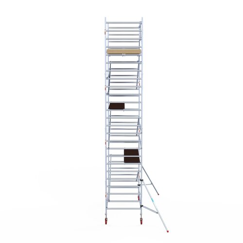 Basis rolsteiger 135 x 305 x 8,2m werkhoogte met lichtgewicht platform Euroscaffold Basis rolsteiger 135 x 305 x 8,2m werkhoogte met lichtgewicht platform