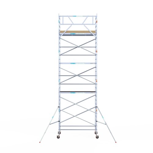 Basis rolsteiger 135 x 250 x 9,2m werkhoogte met lichtgewicht platform Euroscaffold Basis rolsteiger 135 x 250 x 9,2m werkhoogte met lichtgewicht platform