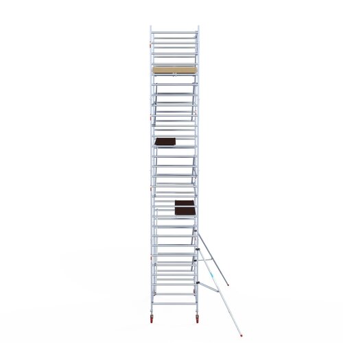 Basis rolsteiger 135 x 250 x 9,2m werkhoogte met lichtgewicht platform Euroscaffold Basis rolsteiger 135 x 250 x 9,2m werkhoogte met lichtgewicht platform