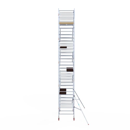 Basis rolsteiger 135 x 250 x 10,2m werkhoogte met lichtgewicht platform Euroscaffold Basis rolsteiger 135 x 250 x 10,2m werkhoogte met lichtgewicht platform