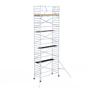 Euroscaffold Basis rolsteiger 135 x 305 x 10,2m werkhoogte met lichtgewicht platform Basis rolsteiger 135 x 305 x 10,2m werkhoogte met lichtgewicht platform