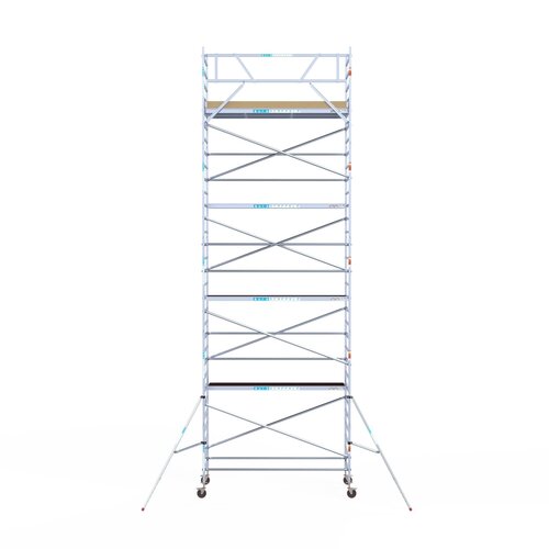 Basis rolsteiger 135 x 305 x 10,2m werkhoogte met lichtgewicht platform Euroscaffold Basis rolsteiger 135 x 305 x 10,2m werkhoogte met lichtgewicht platform