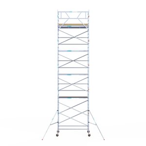 Euroscaffold Basis rolsteiger 135 x 250 x 11,2m werkhoogte met lichtgewicht platform Basis rolsteiger 135 x 250 x 11,2m werkhoogte met lichtgewicht platform