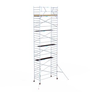 Euroscaffold Basis rolsteiger 135 x 305 x 11,2m werkhoogte met lichtgewicht platform Basis rolsteiger 135 x 305 x 11,2m werkhoogte met lichtgewicht platform
