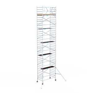 Euroscaffold Basis rolsteiger 135 x 250 x 12,2m werkhoogte met lichtgewicht platform Basis rolsteiger 135 x 250 x 12,2m werkhoogte met lichtgewicht platform