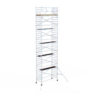 Euroscaffold Basis rolsteiger 135 x 305 x 12,2m werkhoogte met lichtgewicht platform Basis rolsteiger 135 x 305 x 12,2m werkhoogte met lichtgewicht platform