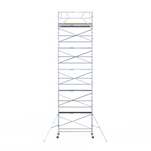 Basis rolsteiger 135 x 305 x 12,2m werkhoogte met lichtgewicht platform Euroscaffold Basis rolsteiger 135 x 305 x 12,2m werkhoogte met lichtgewicht platform