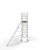 Panthera Panthera PRO met enkele voorloopleuning 75x245x4,2m werkhoogte carbon vloer