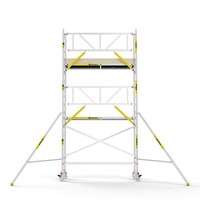 Panthera Panthera PRO met enkele voorloopleuning 75x245x6,2m werkhoogte carbon vloer